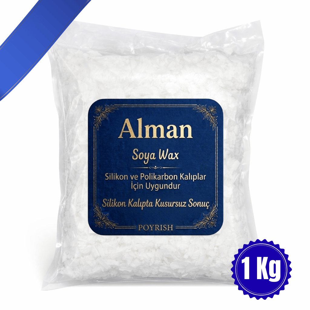 Soya Wax Alman Rendeli 1 Kg. (PY2095)