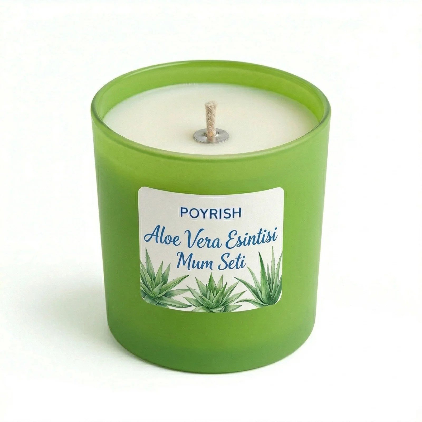 Soya Wax Muma Başlangıç Seti - ALOE VERA