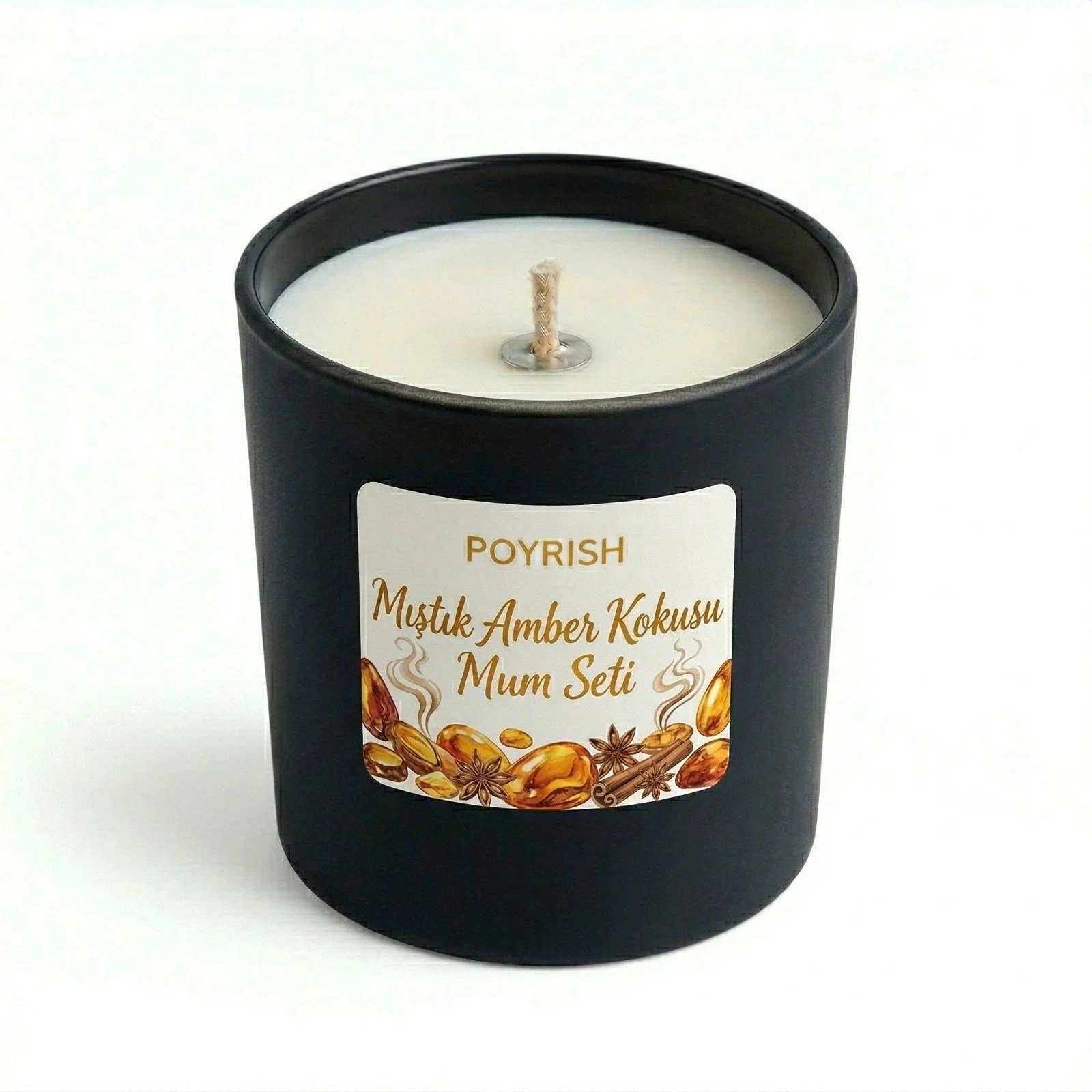 Soya Wax Muma Başlangıç Seti - AMBER