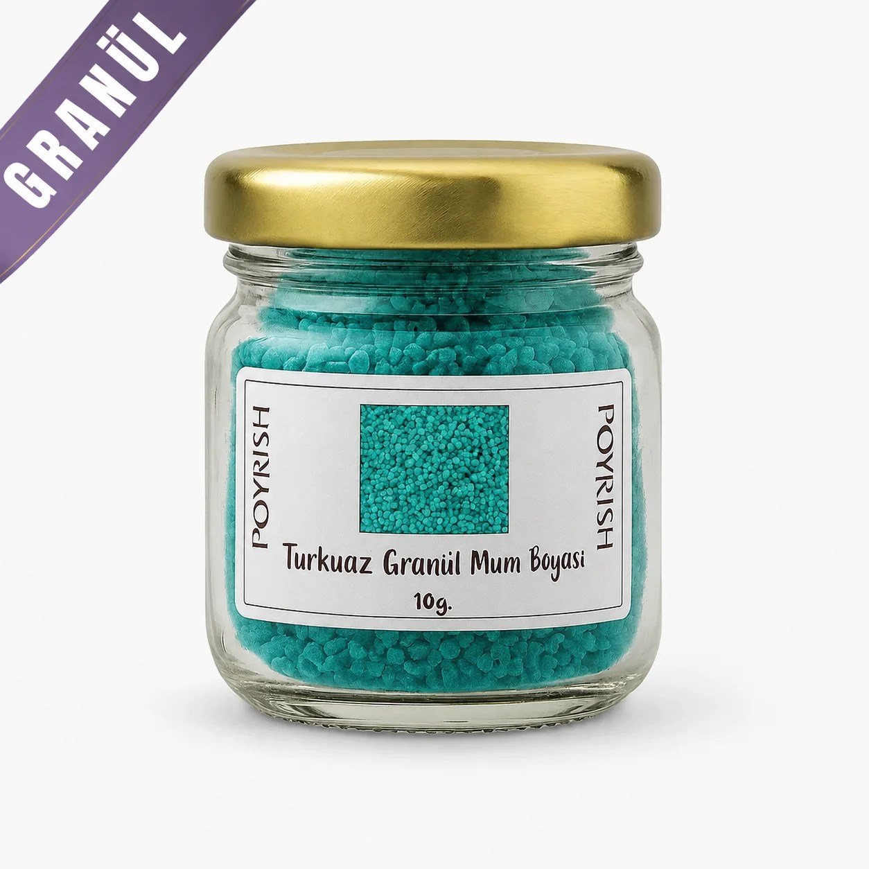 Turkuaz Granül Mum Boyası 10 Gr