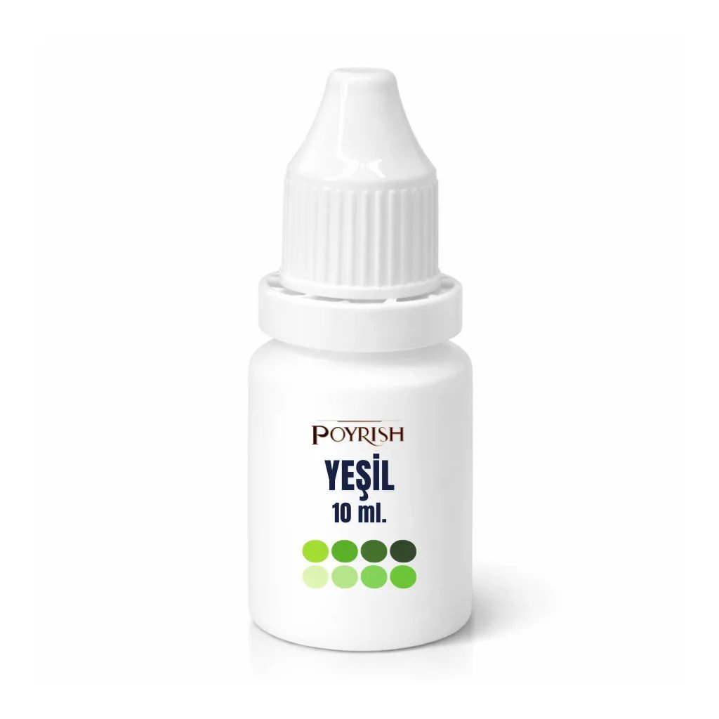 Yeşil Sabun Boyası 10 ml.