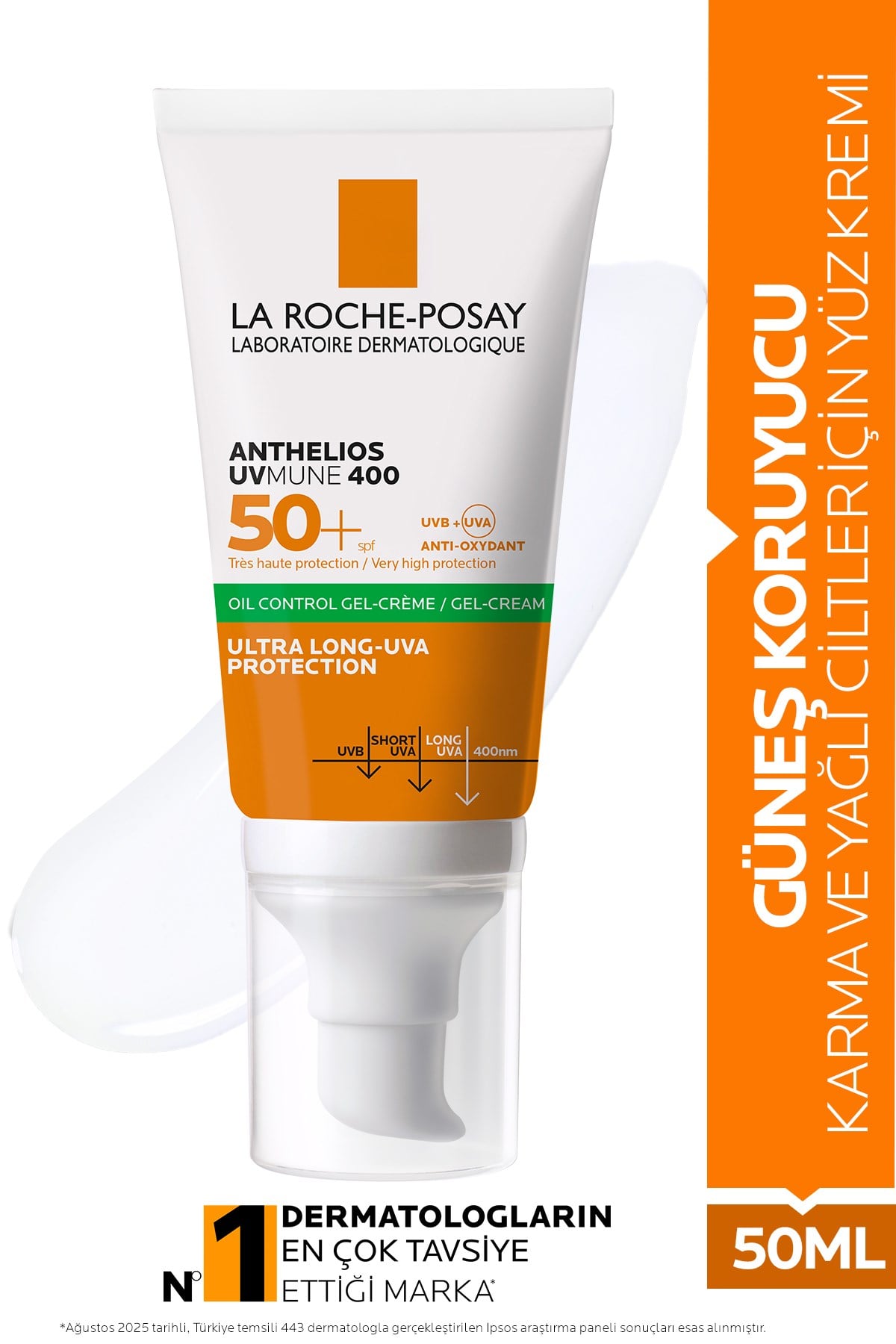 Anthelios Oil Control Gel Cream SPF50+ 50 ml