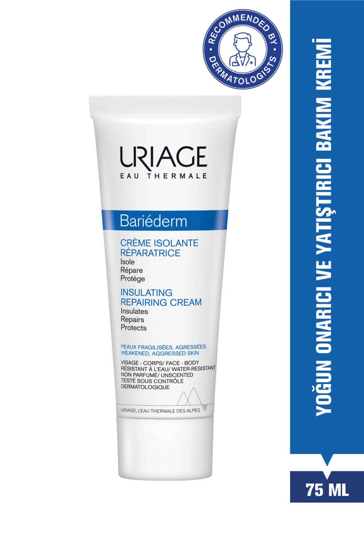 BARIEDERM Zarar Görmüş Ciltler İçin Onarıcı ve Yatıştırıcı Krem 75 ml