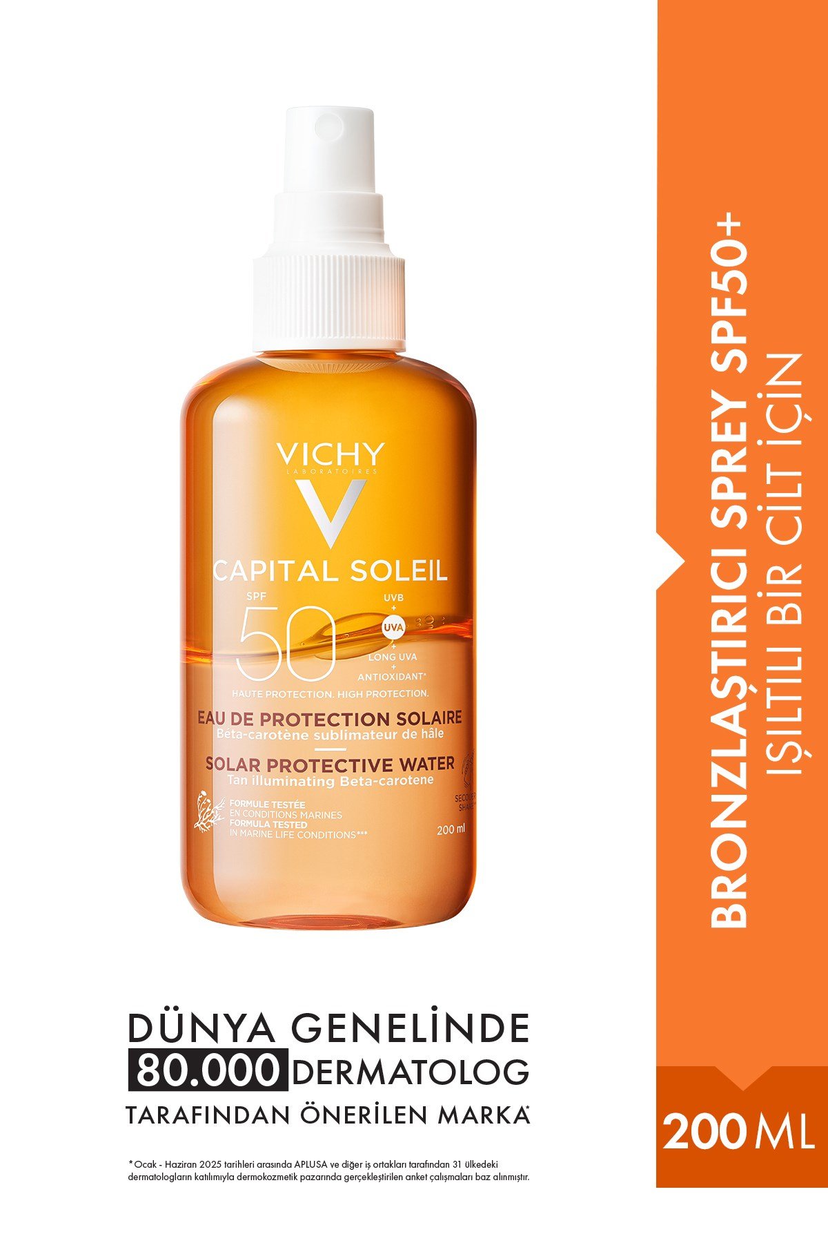Capital Soleil Spf 50 Güneş Koruyucu Sprey 200 ml