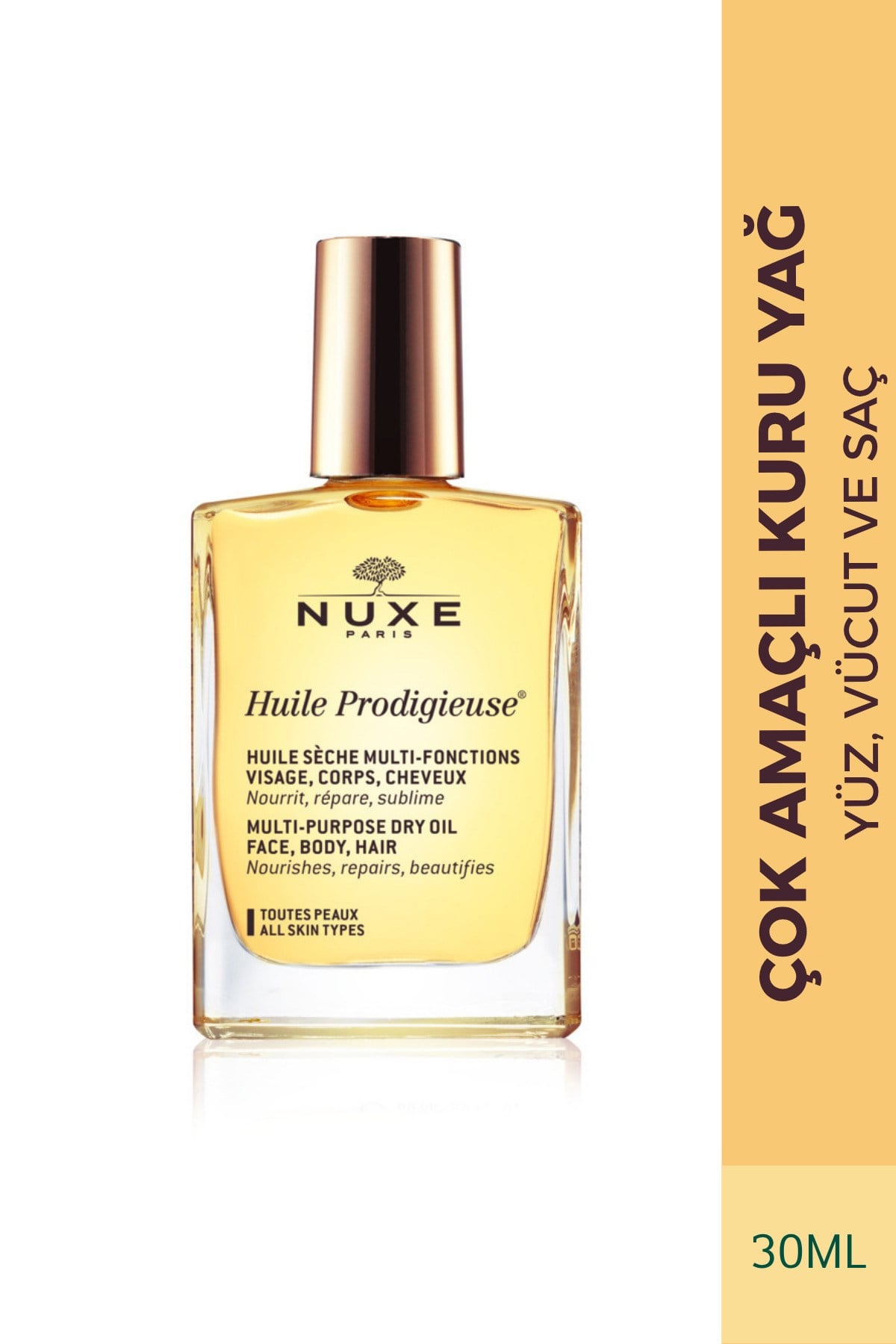 Çok Amaçlı Kuru Yağ (Yüz, Vücut, Saç) 30 ml