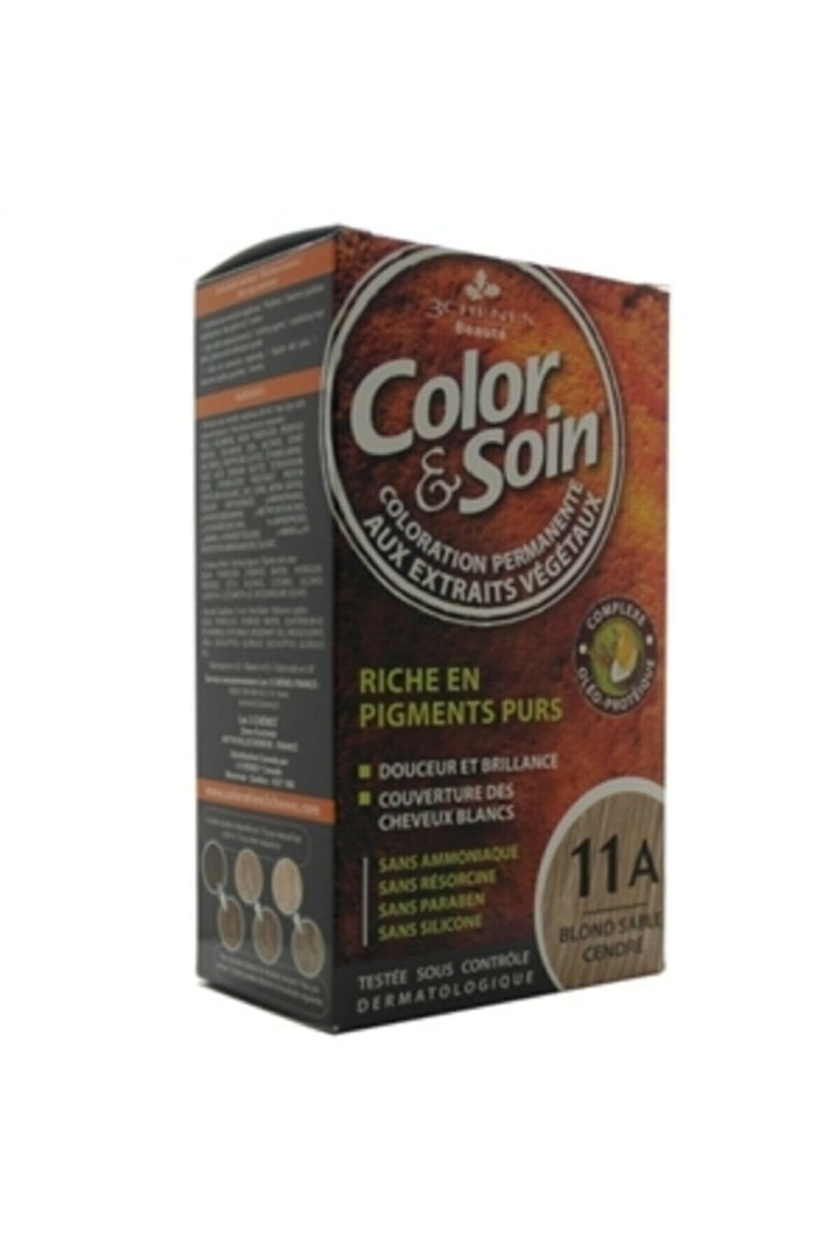 Color And Soin Tamamen Bitkisel Organik Saç Boyası 11a Kumsal Sarısı