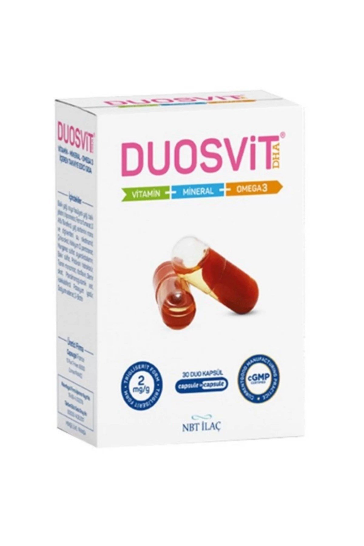 Duosvit Dha 30 Duo Kapsül