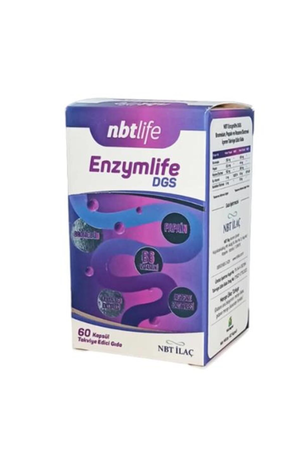 Enzymlife DGS Takviye Edici Gıda 60 Kapsül