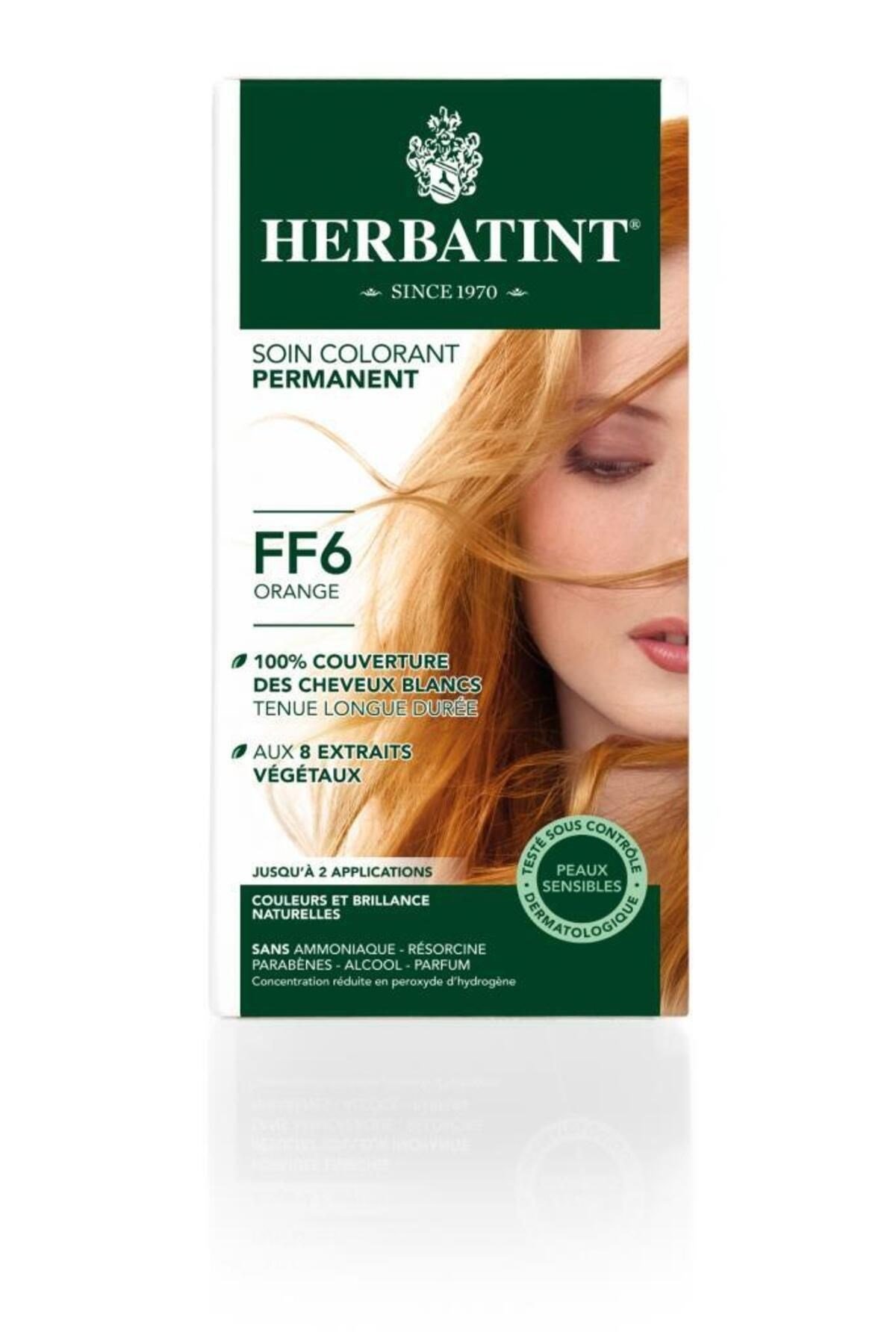 Ff6 Orange (TURUNCU) 150 ml Bitkisel Saç Boyası