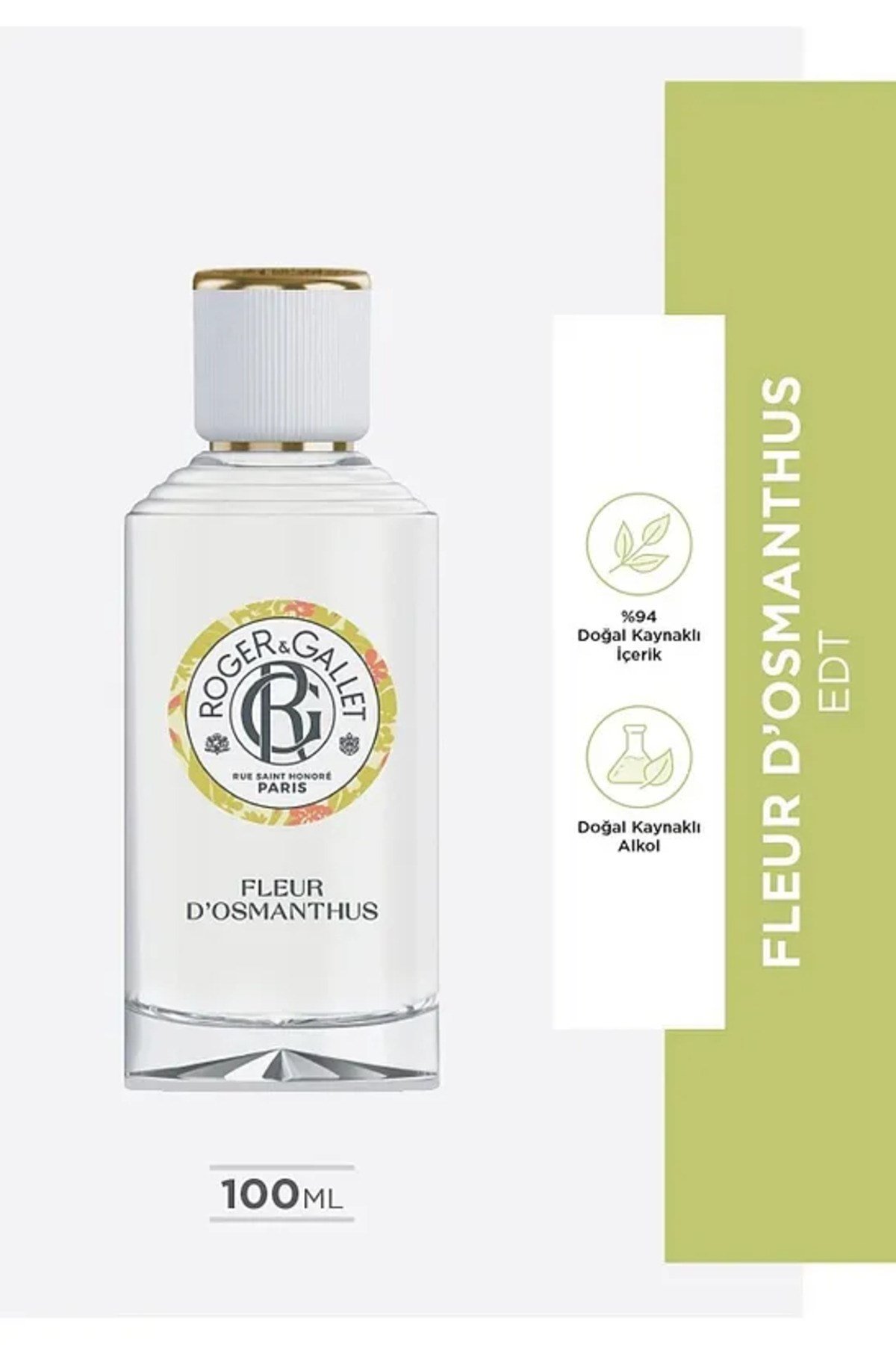Fleur d’Osmanthus Doğal Osmanthus ve Mandalina Özlü Çiçeksi- Meyvemsi Parfüm EDT 100 ml
