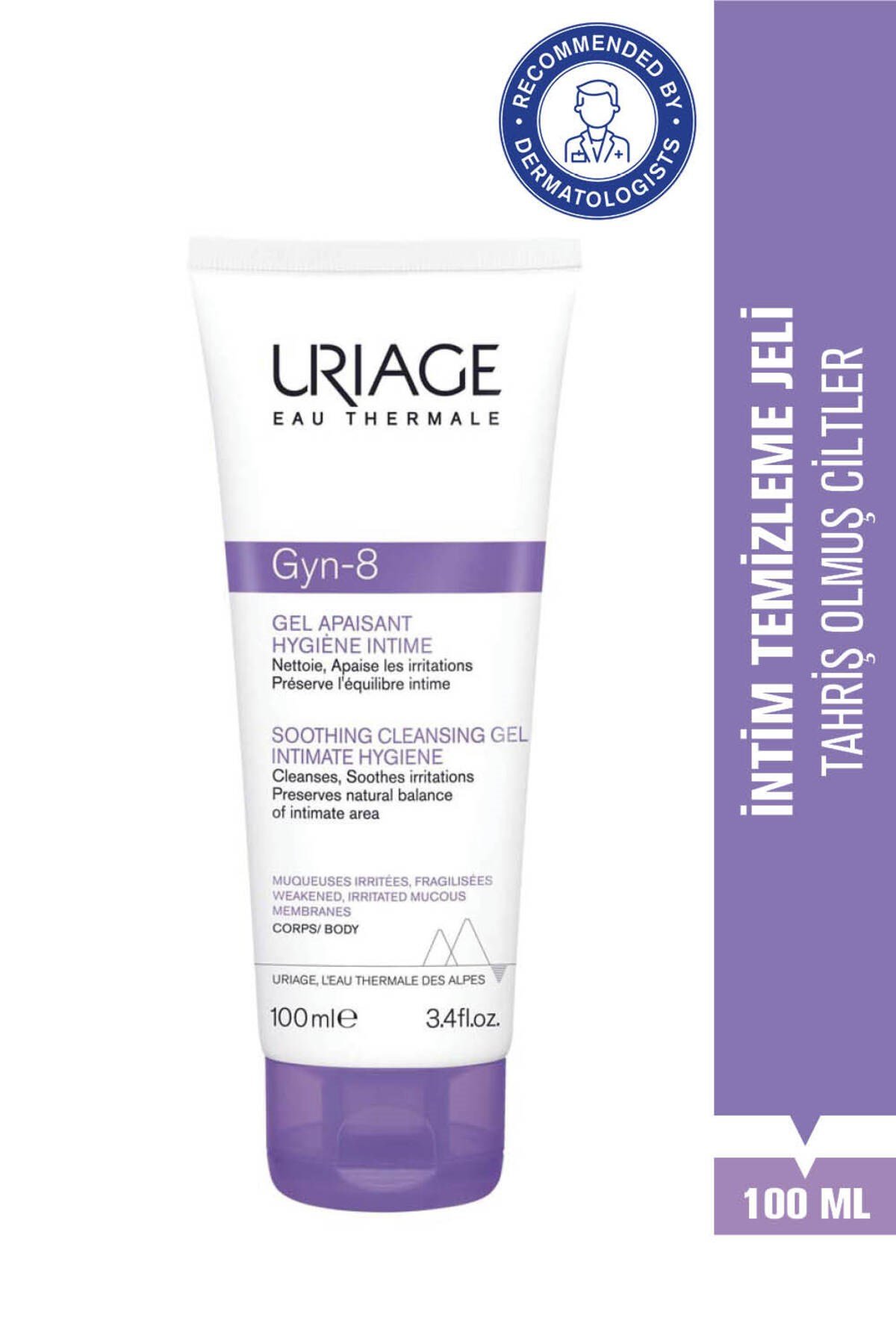 GYN-PHY Tahriş Olmuş Ciltlere Özel Genital Bölge Temizleme Jeli 100 ml