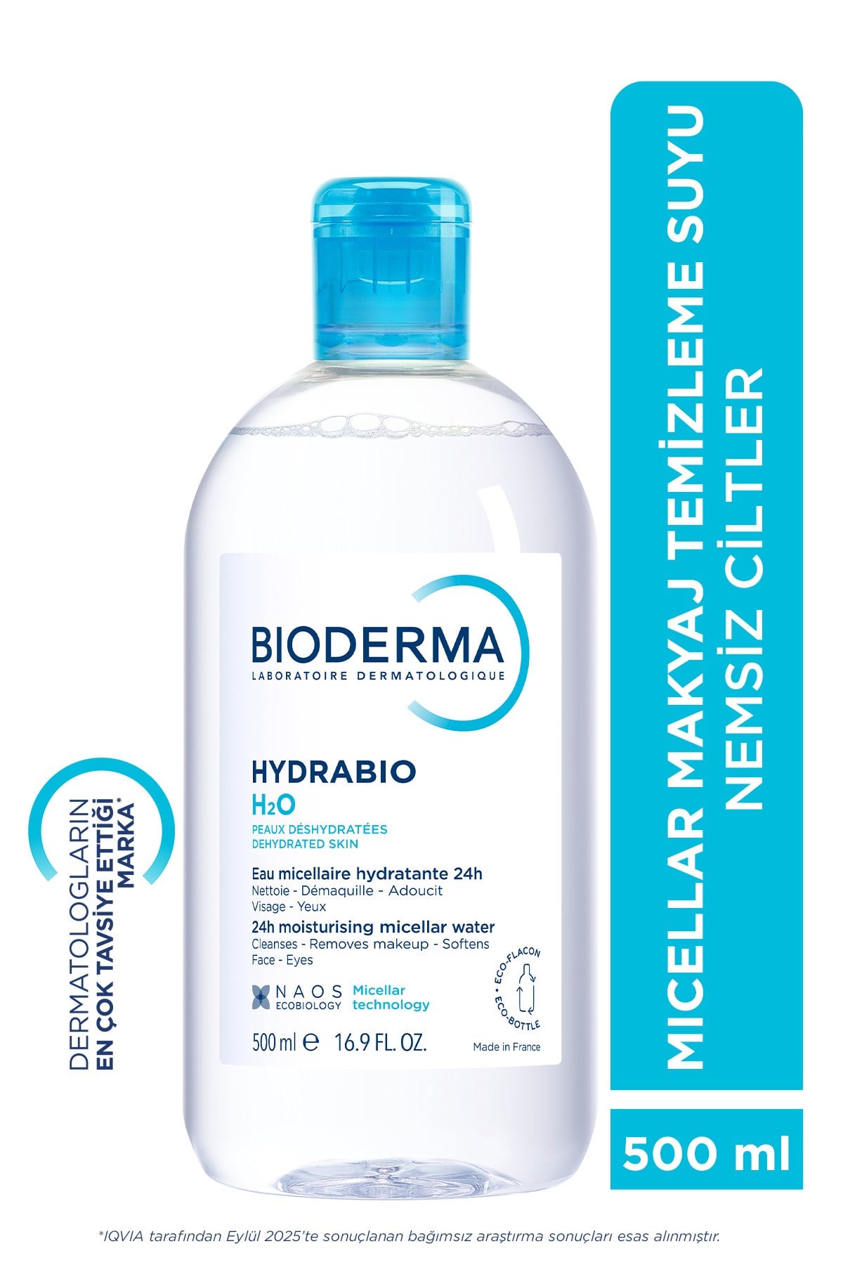 Hydrabio H2O Micellar Nemlendirici Makyaj Temizleme Suyu 500 ml
