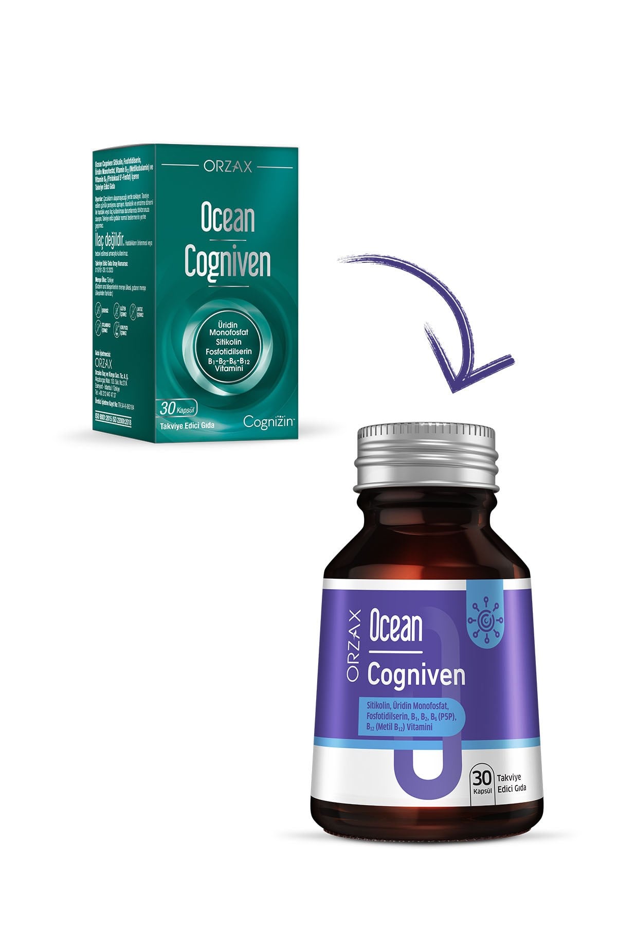 Ocean Cogniven 30 kapsül
