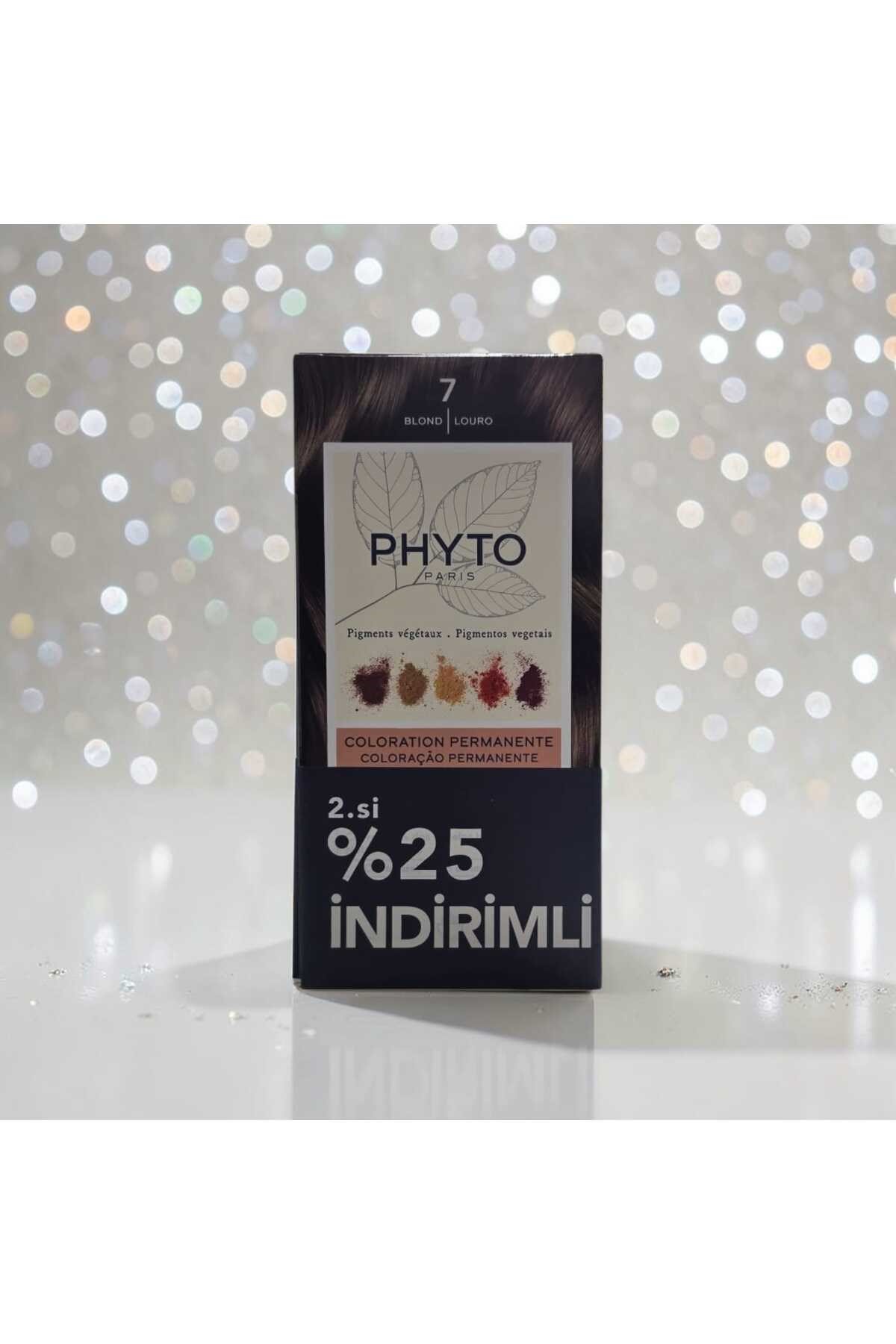 PhytoColor 7 Blonde Saç Boyası - 2'li Avantaj Paketi