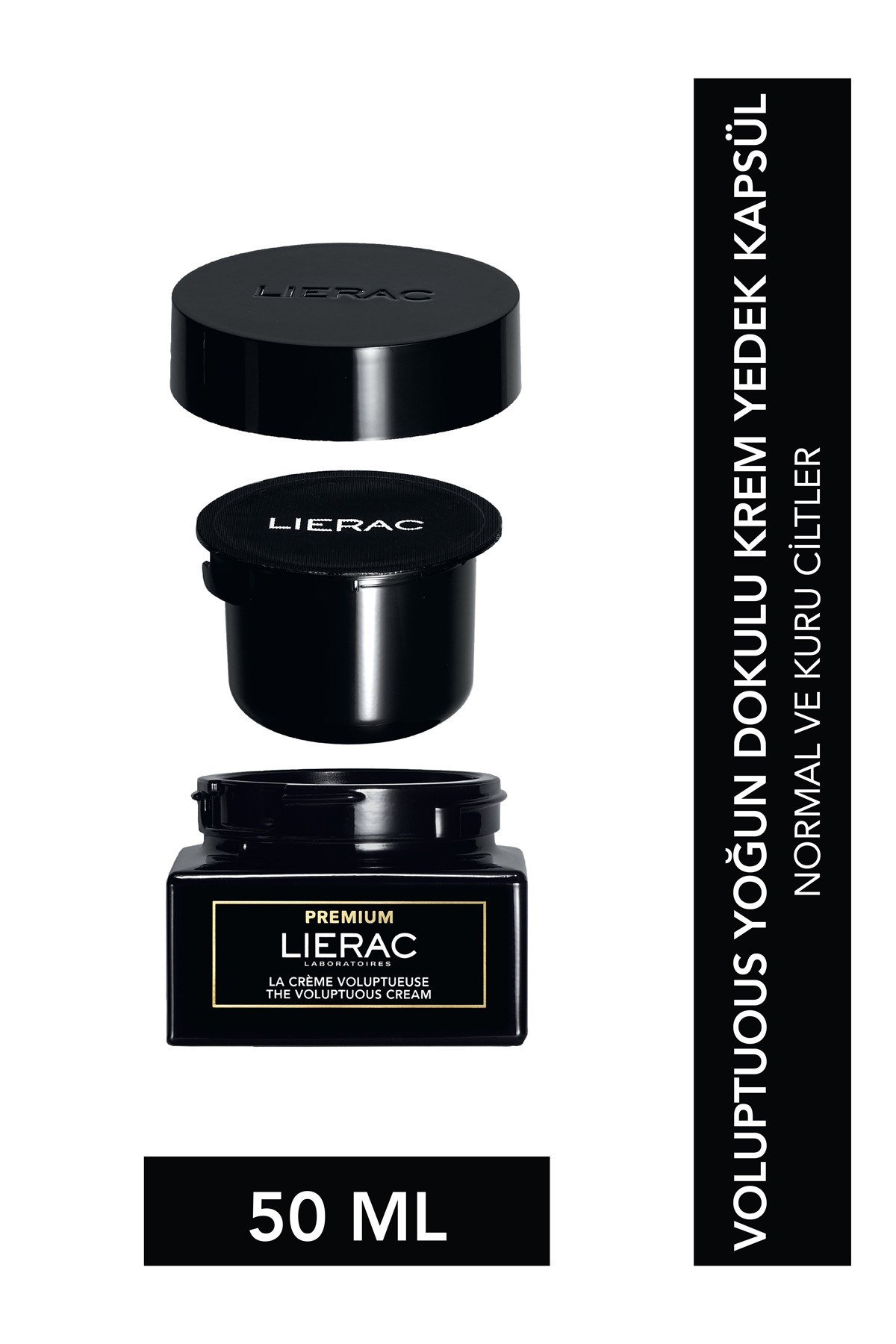 PREMIUM The Voluptuous Cream 50 ml –  Yeniden  Doldurulabilir Yoğun Besleyici Yaşlanma Karşıtı Krem