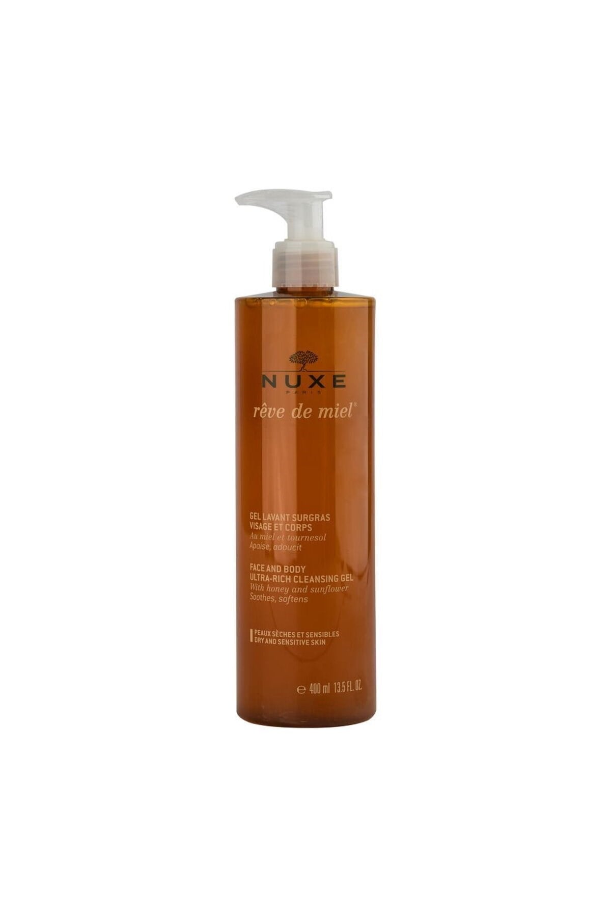 Reve de Miel Gel Lavant Surgras Visage Corps 400ml