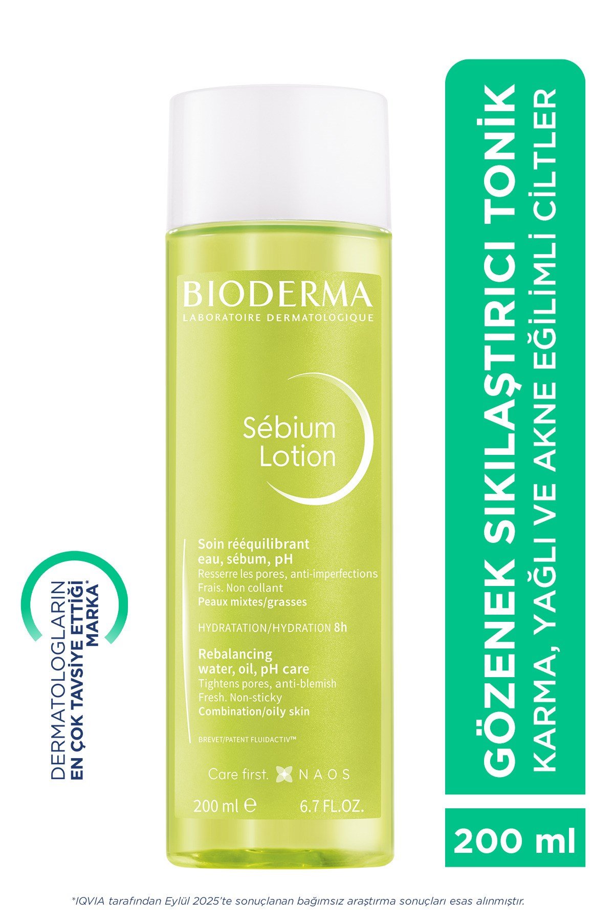 Sebium Lotion Salisilik Asit İçeren Gözenek Sıkılaştırıcı Siyah Nokta Karşıtı Tonik 200 ml
