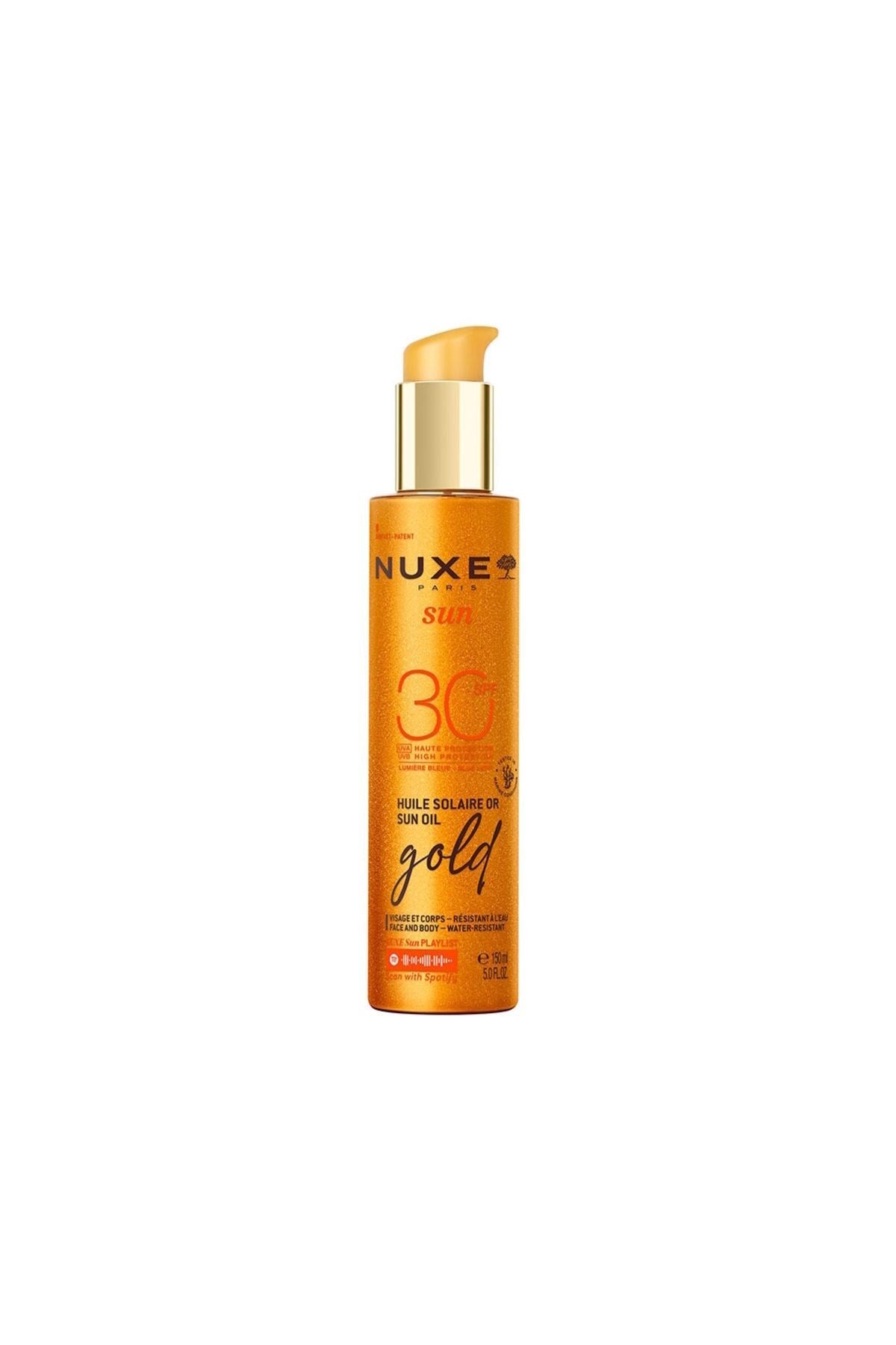 Sun SPF30 Gold Altın Parıltılı Güneş Yağı 150 ml 3264680041990