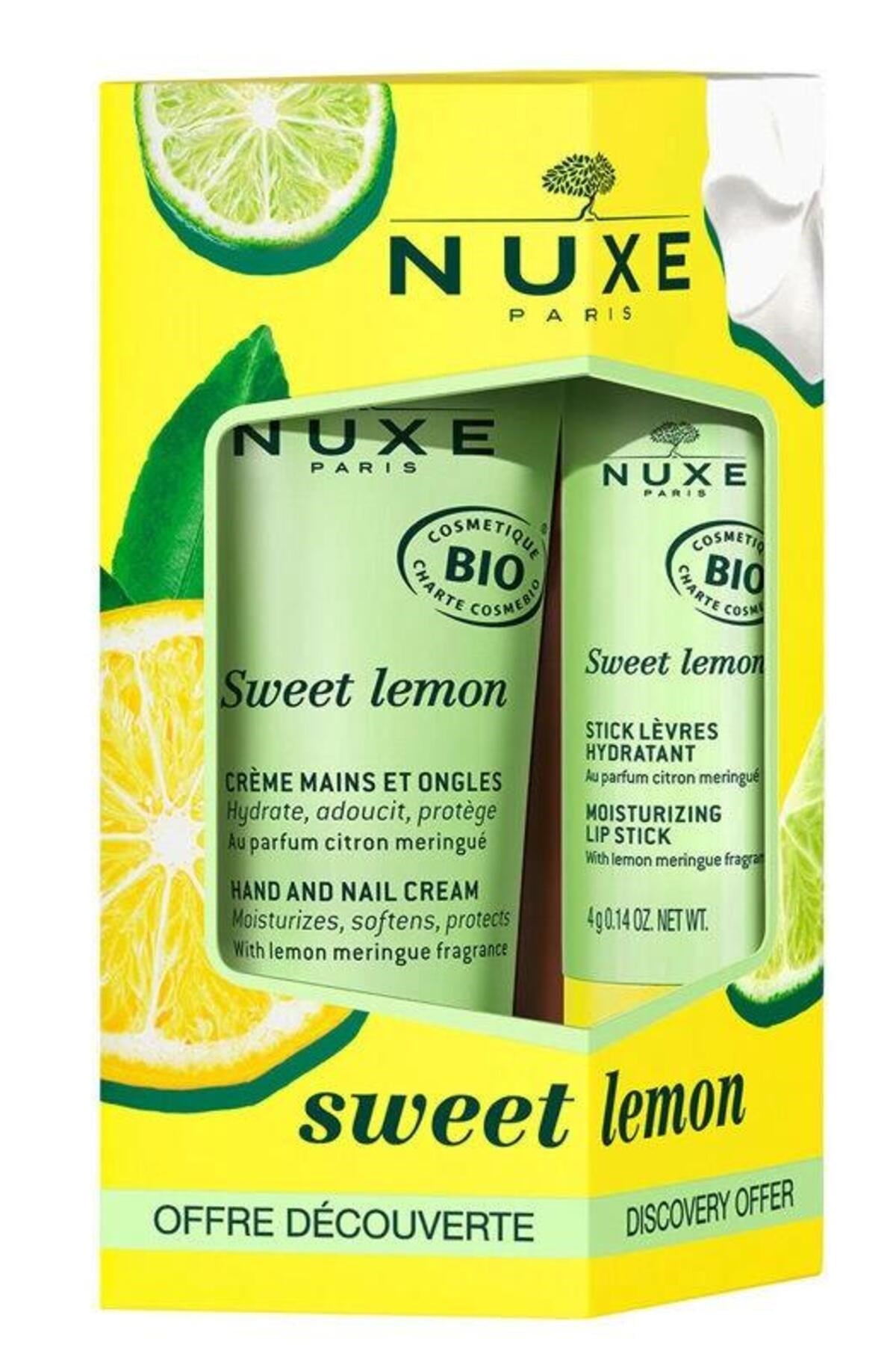 Sweet Lemon El-Tırnak Bakım Kremi 30ml + Dudak Stick 4g