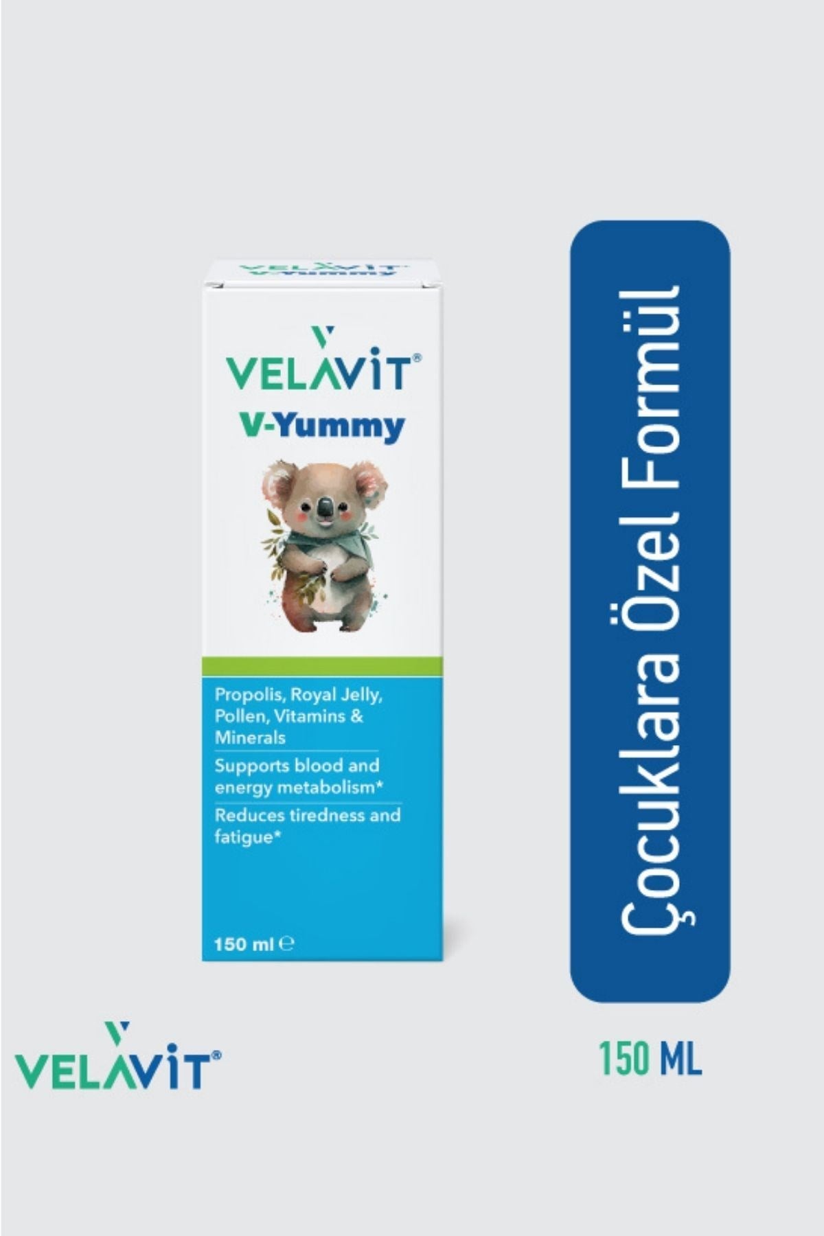 V-Yummy - Çocuklar için Vitamin Desteği Şurup - 150 ml
