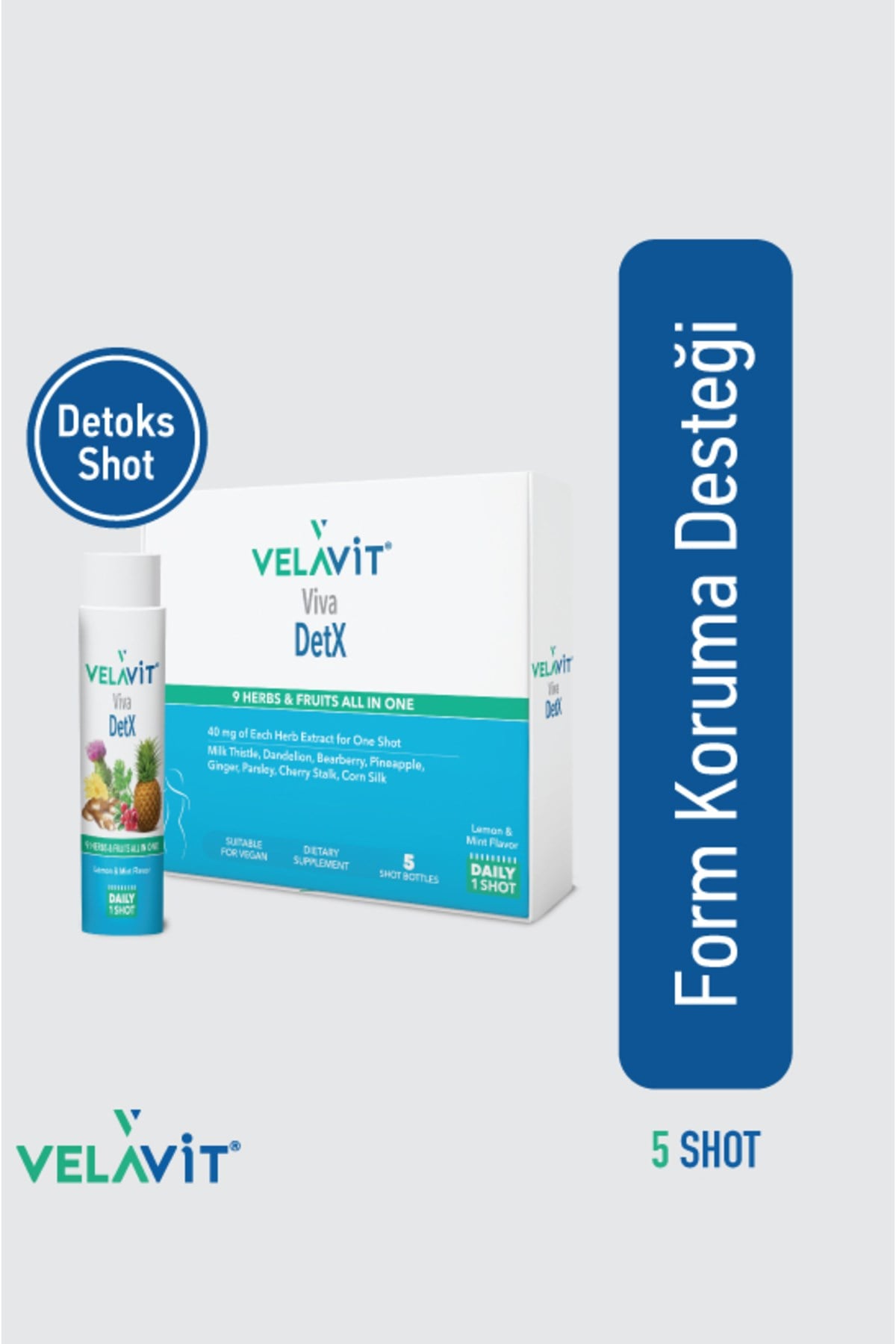 Viva DetX - 5 Günlük Detoks Shot
