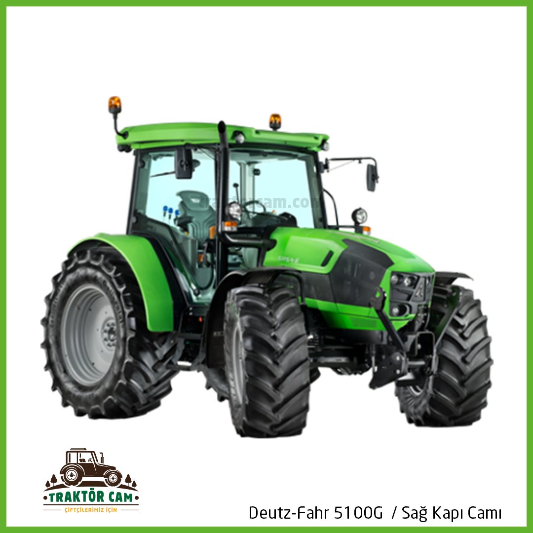 Deutz 5100G Sağ Kapı Camı