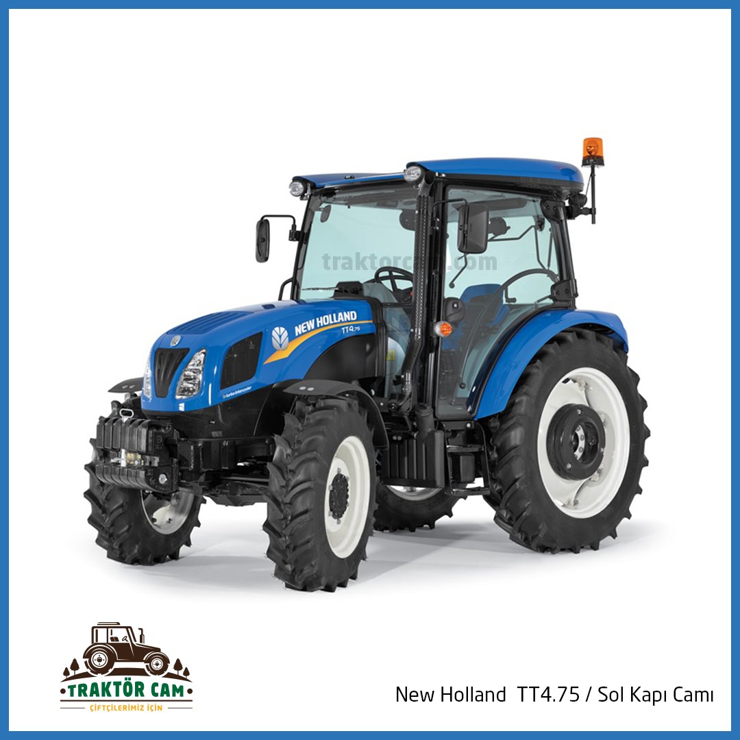 New Holland TT4.75 Sol Kapı Camı