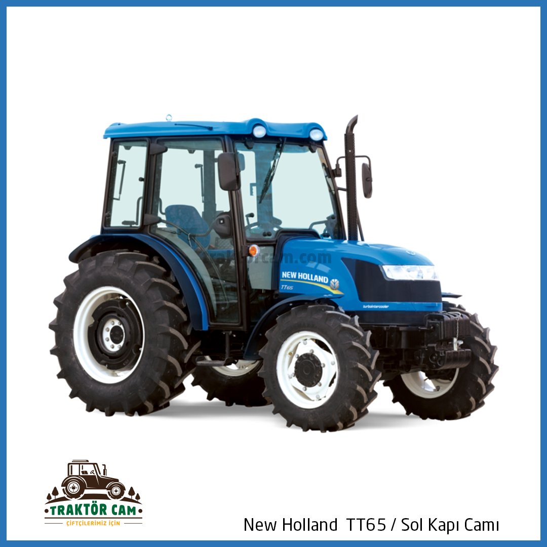New Holland TT65 Sol Kapı Camı