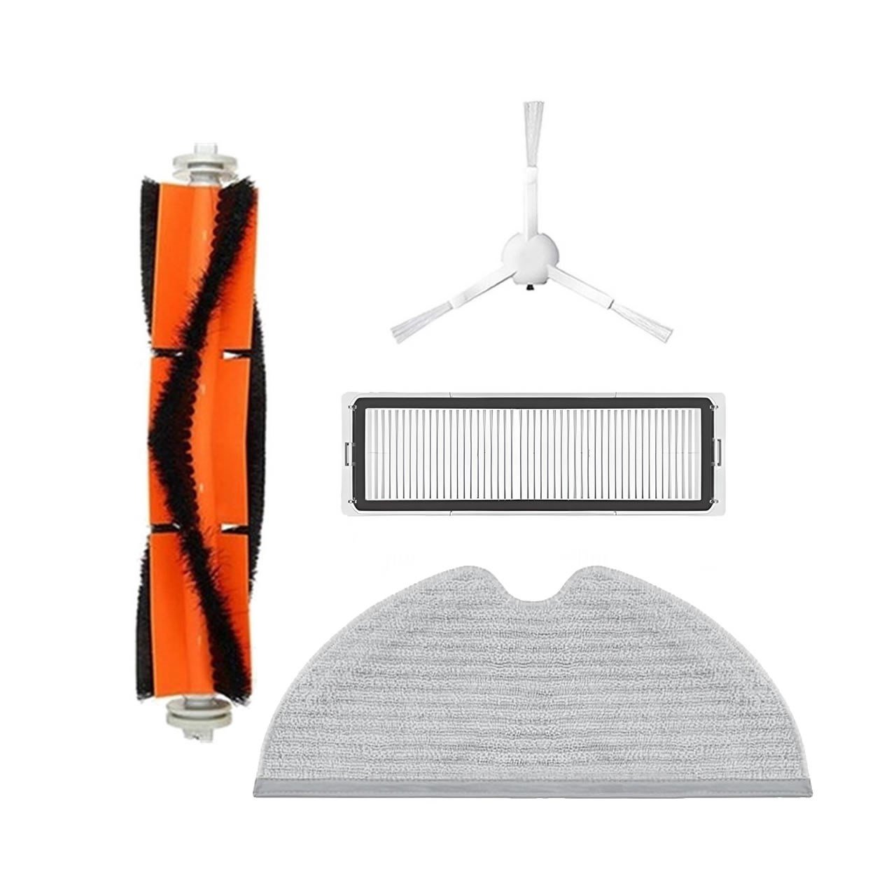 Xiaomi Vacuum Mop 1C (STYTJ01ZHM) Robot Süpürge Uyumlu 4'lü Set