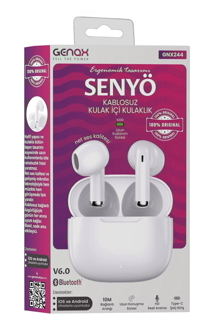 Toptan Bluetooth V6.0 TWS Kablosuz Kulak İçi Kulaklık