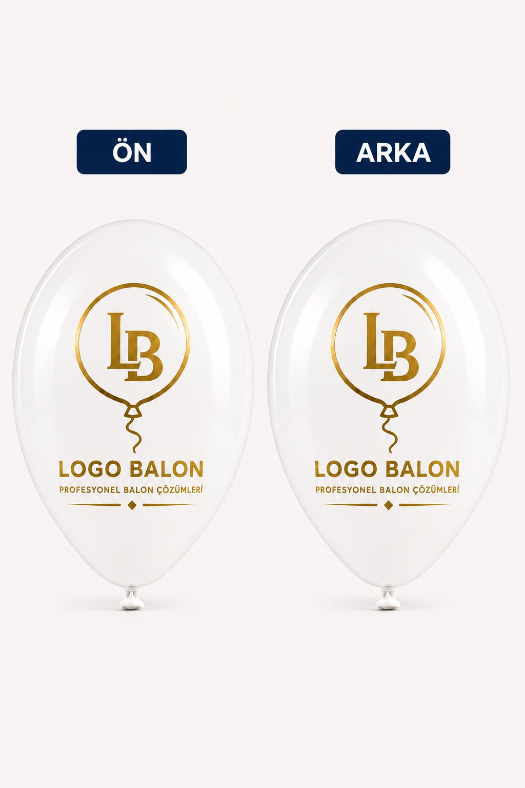 Baskılı Reklam Balonu 1+1 Çift Yüz Tek Renk Baskılı