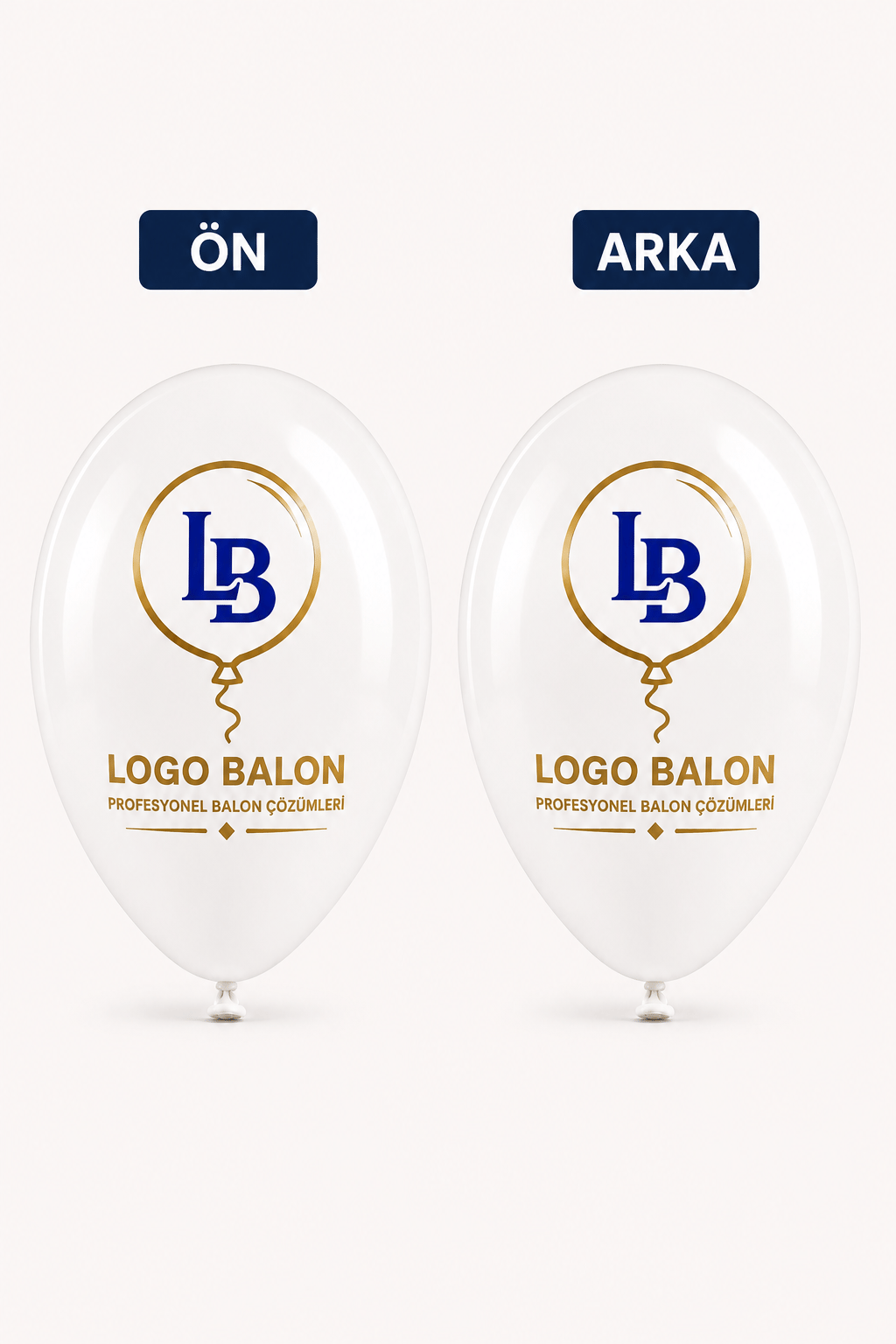 Baskılı Reklam Balonu 2+2 Çift Yüz 2 Renk Baskılı