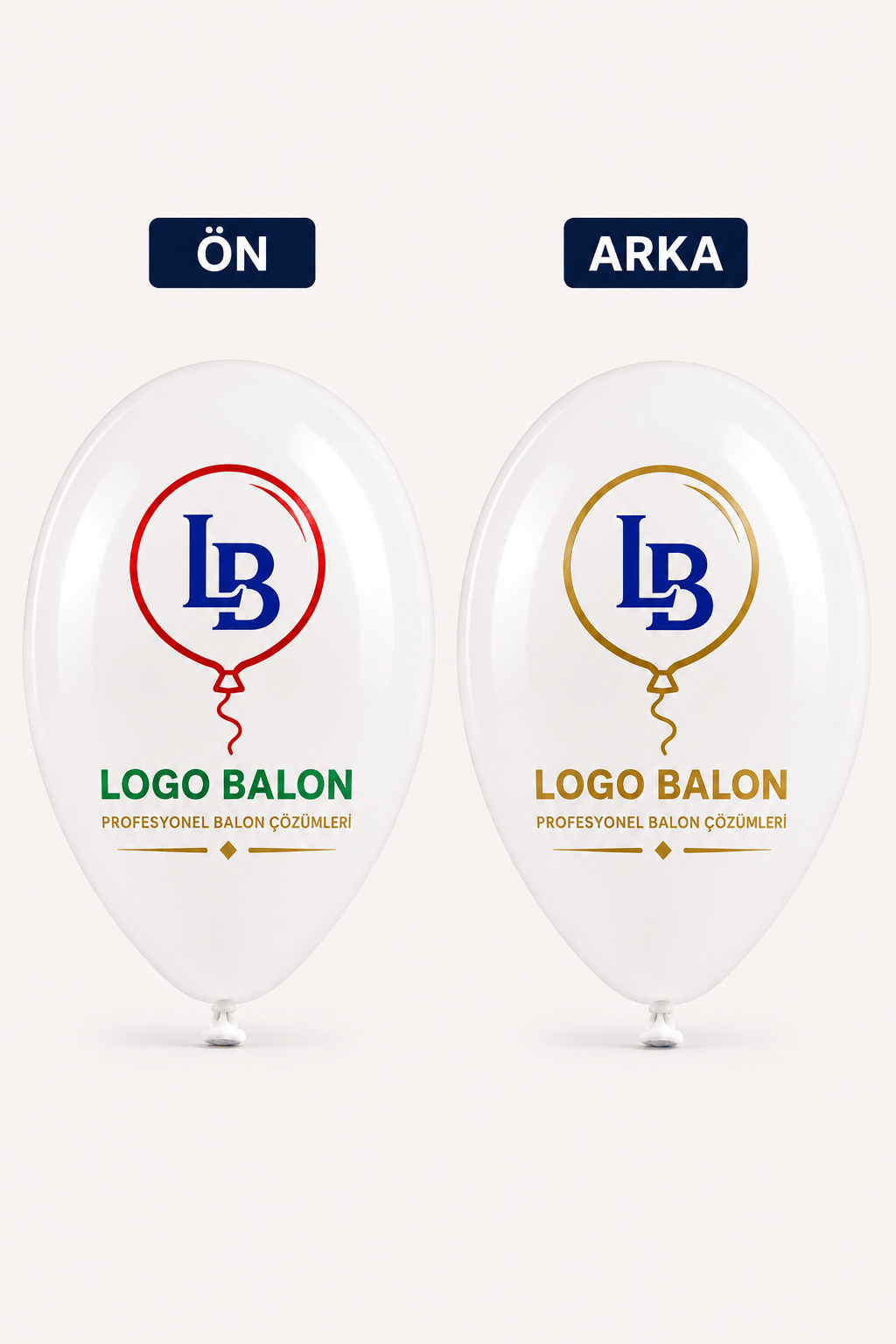 Baskılı Reklam Balonu 4+2 Çift Yüz 2 Renk Baskılı