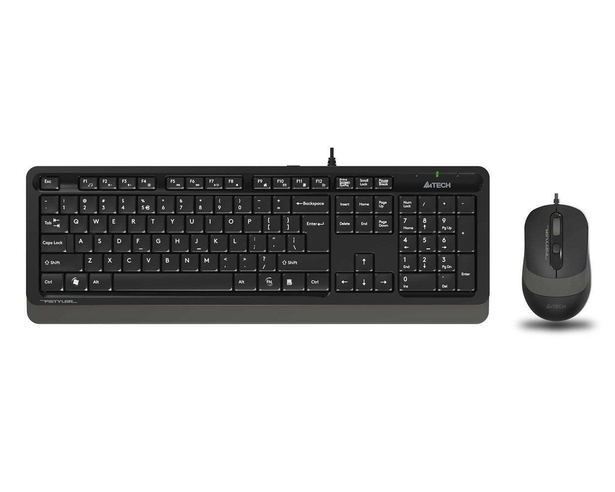 A4-Tech Kablolu Set Gri (F1010-G)