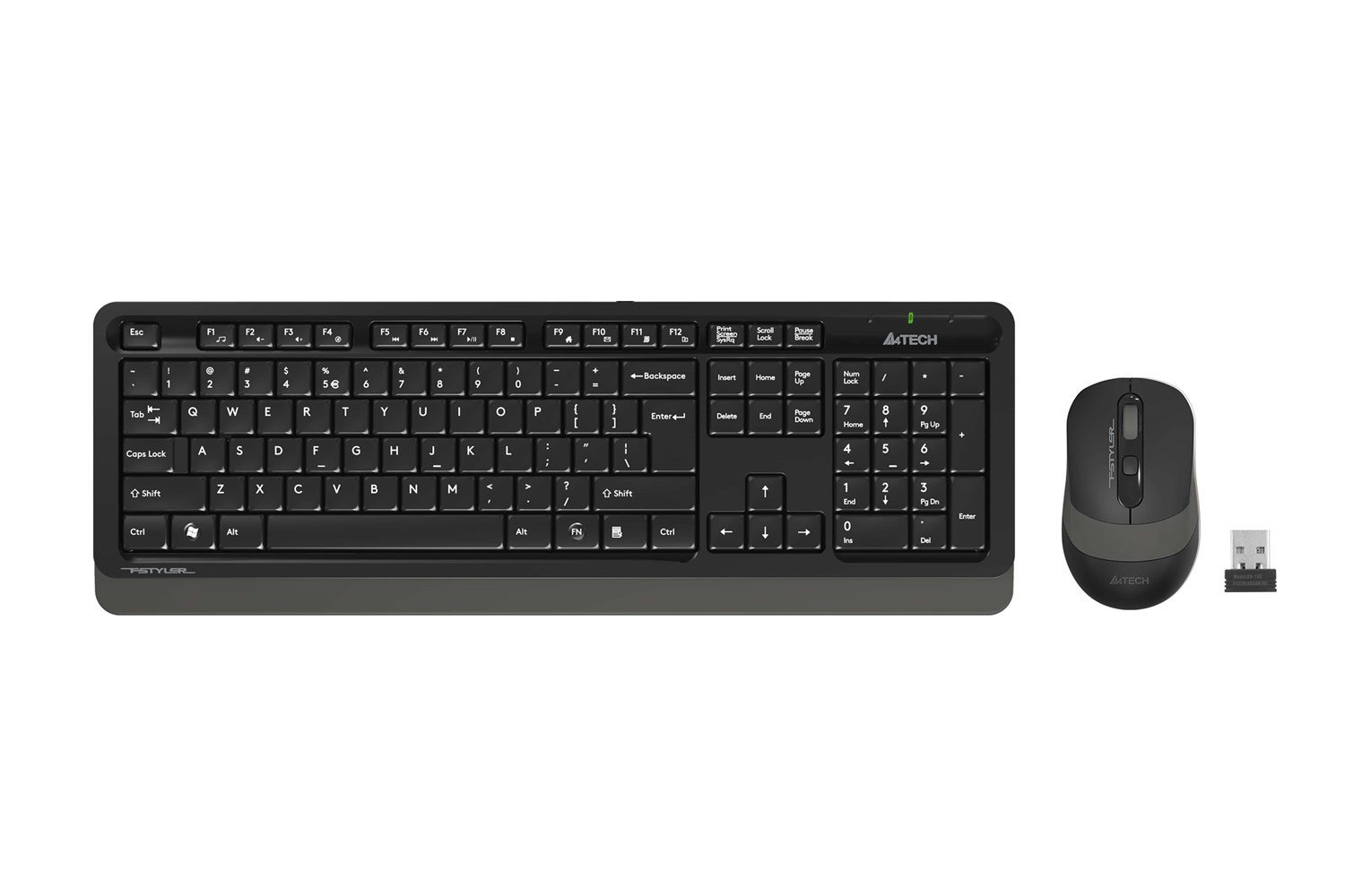 A4-Tech Kablosuz Set Gri (FG1010-G)
