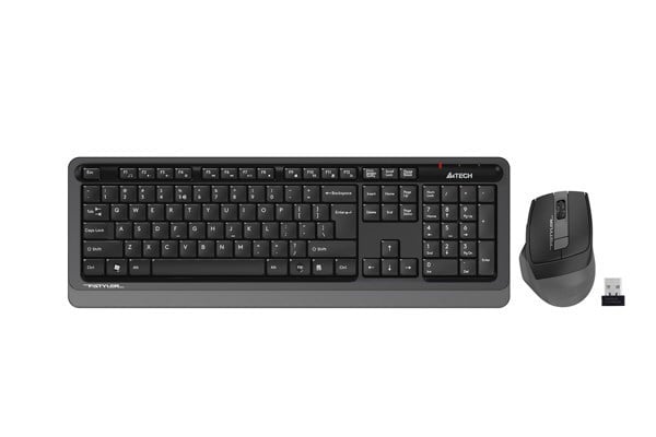 A4-Tech Kablosuz Set Gri (FG1035)