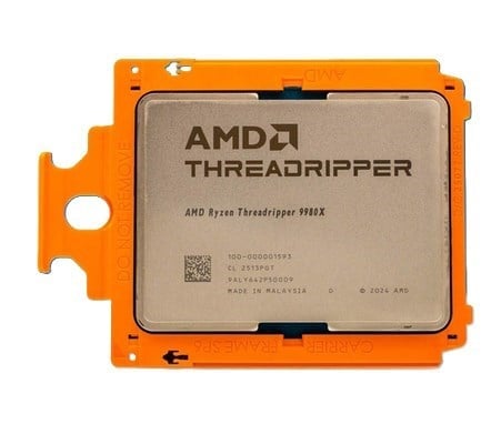 Amd Ryzen TR 9980X sTR5Pin 350W Fansız (Tray)