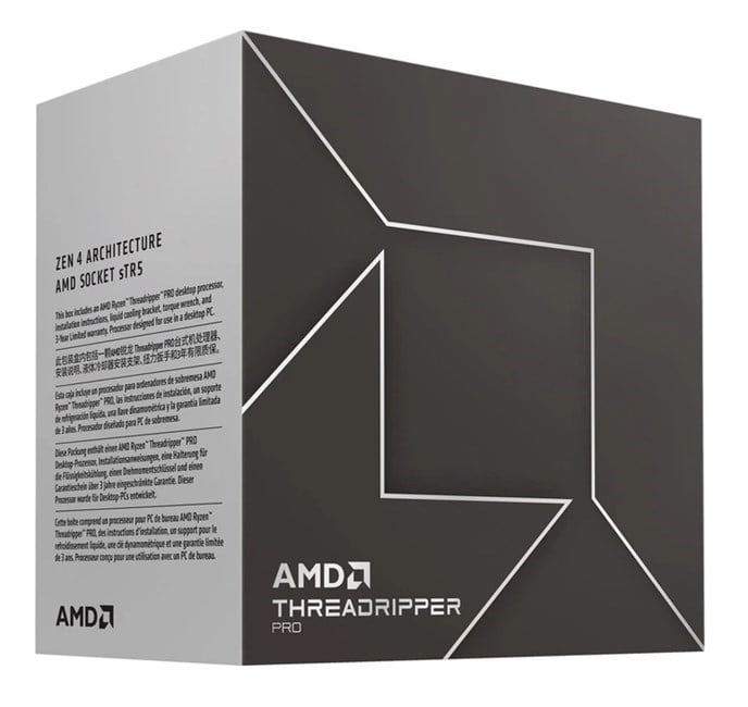 Amd Ryzen TR PRO 7955WX sTR5Pin 350W Fansız Box