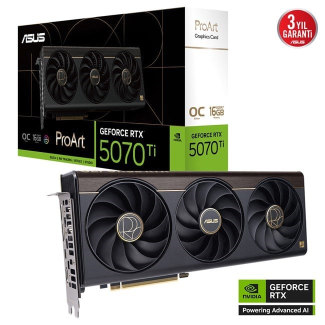 Asus GeForce RTX 5070TI 16G ProArt OC GD7 256B