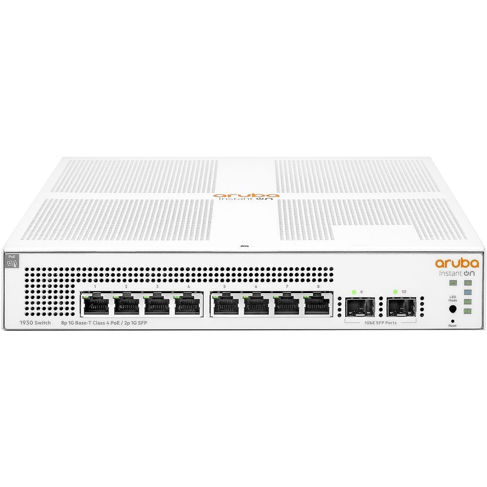 HPE Aruba 1930 8 Port Gigabit PoE 124W (JL681A)