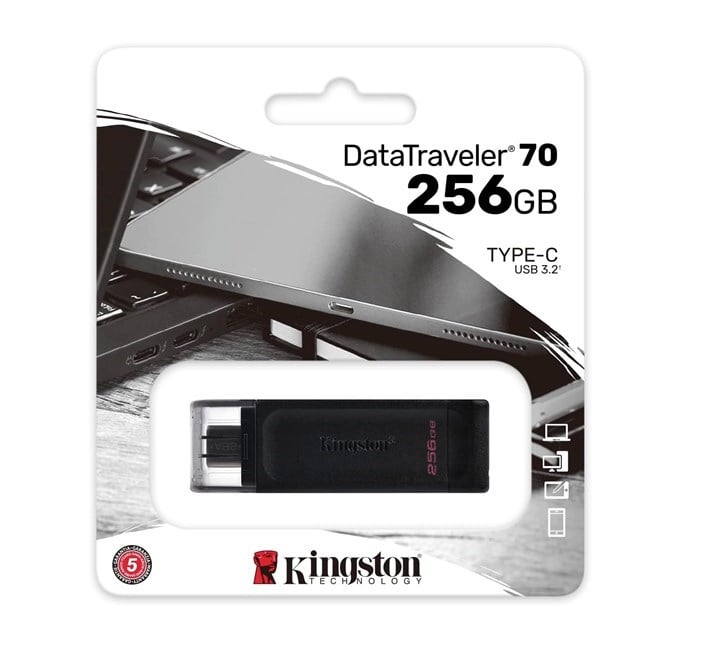 Kingston 256G DT70 Usb-C DT70/256GB