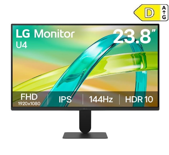 LG 24'' 24U411B-BAPD 5ms 144Hz VGA HDMI IPS