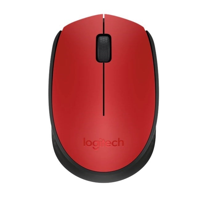 Logitech M171 Kablosuz Mouse Kırmızı 910-004641