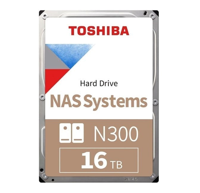 Toshiba N300 16TB 7200Rpm 512MB - MN11ACA16TS