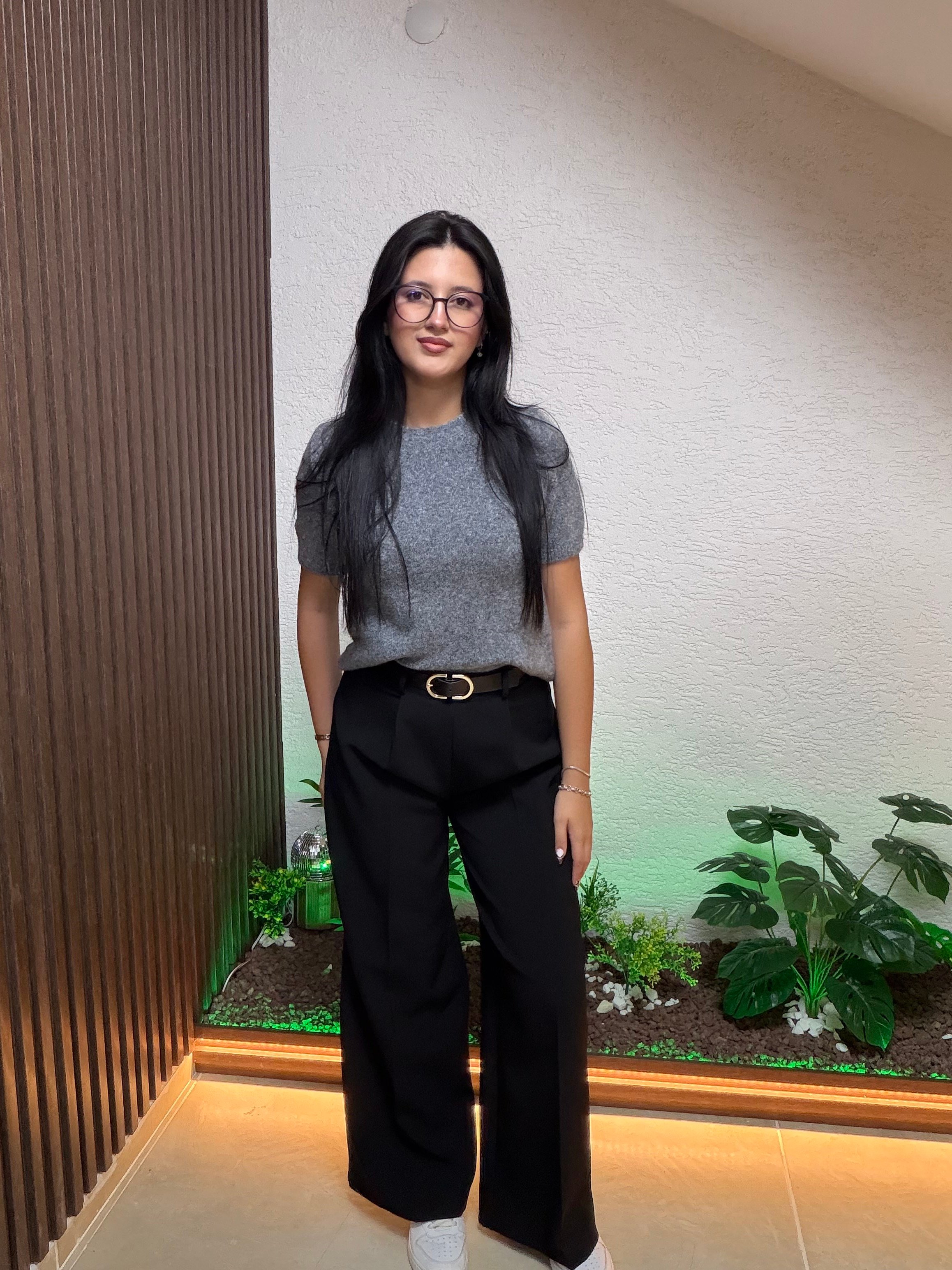 PREMİUM KALİTE KEMERLİ PALAZZO PANTOLON