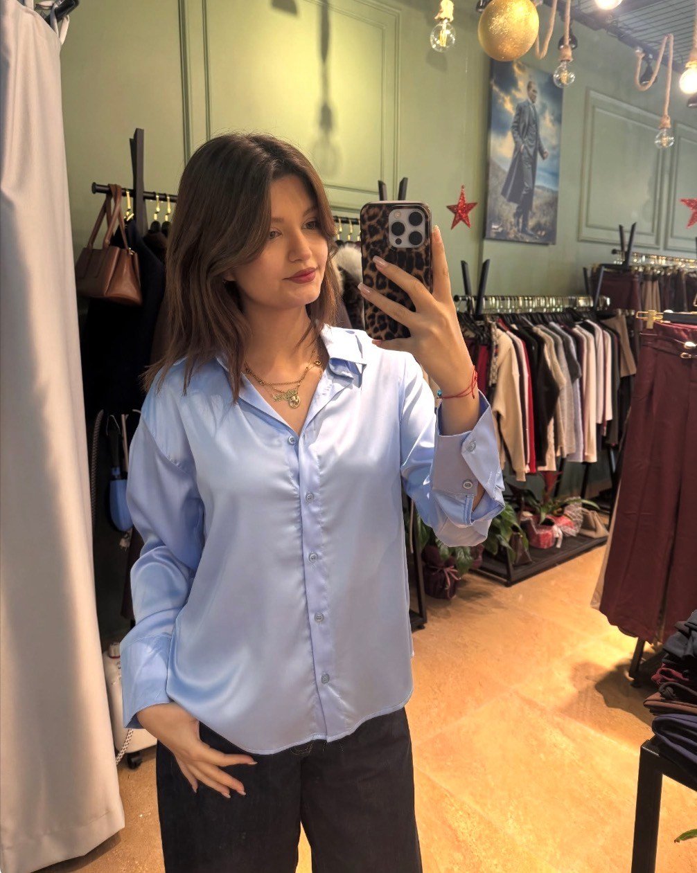 SATEN GÖMLEK