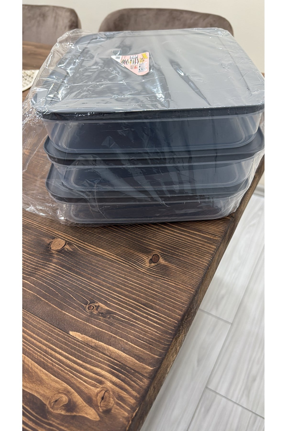3lü saklama kabı(2.6litre)
