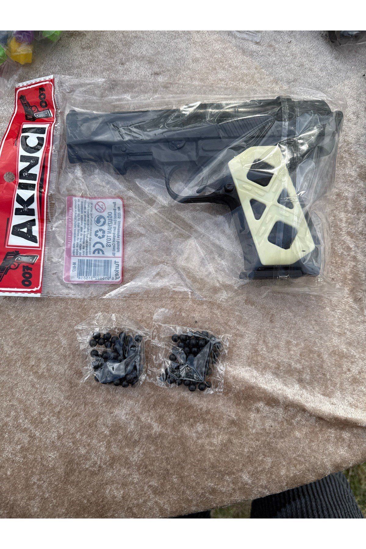 Boncuk tabancası(1 adet)(2 paket boncuk hediyeli)