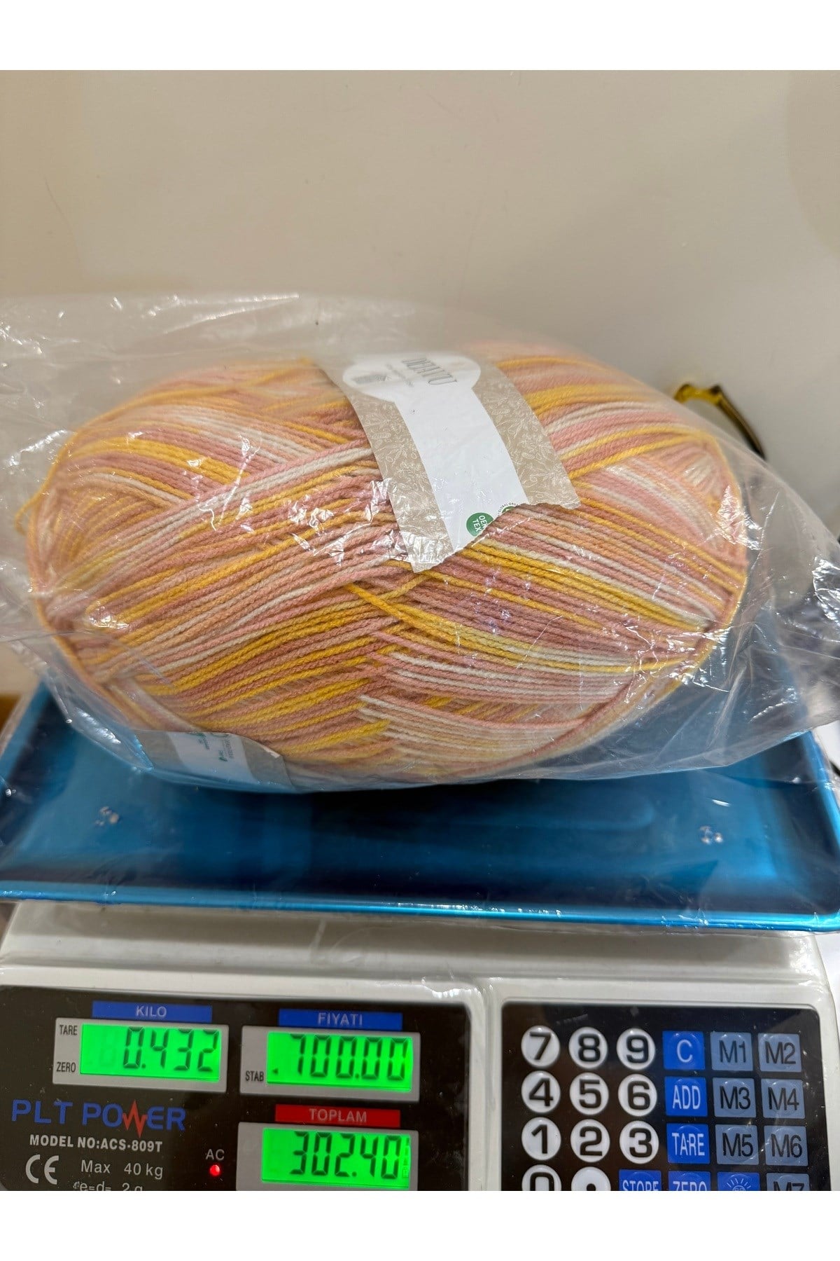 Etrofil ebruli örgü ipi (432 gram)