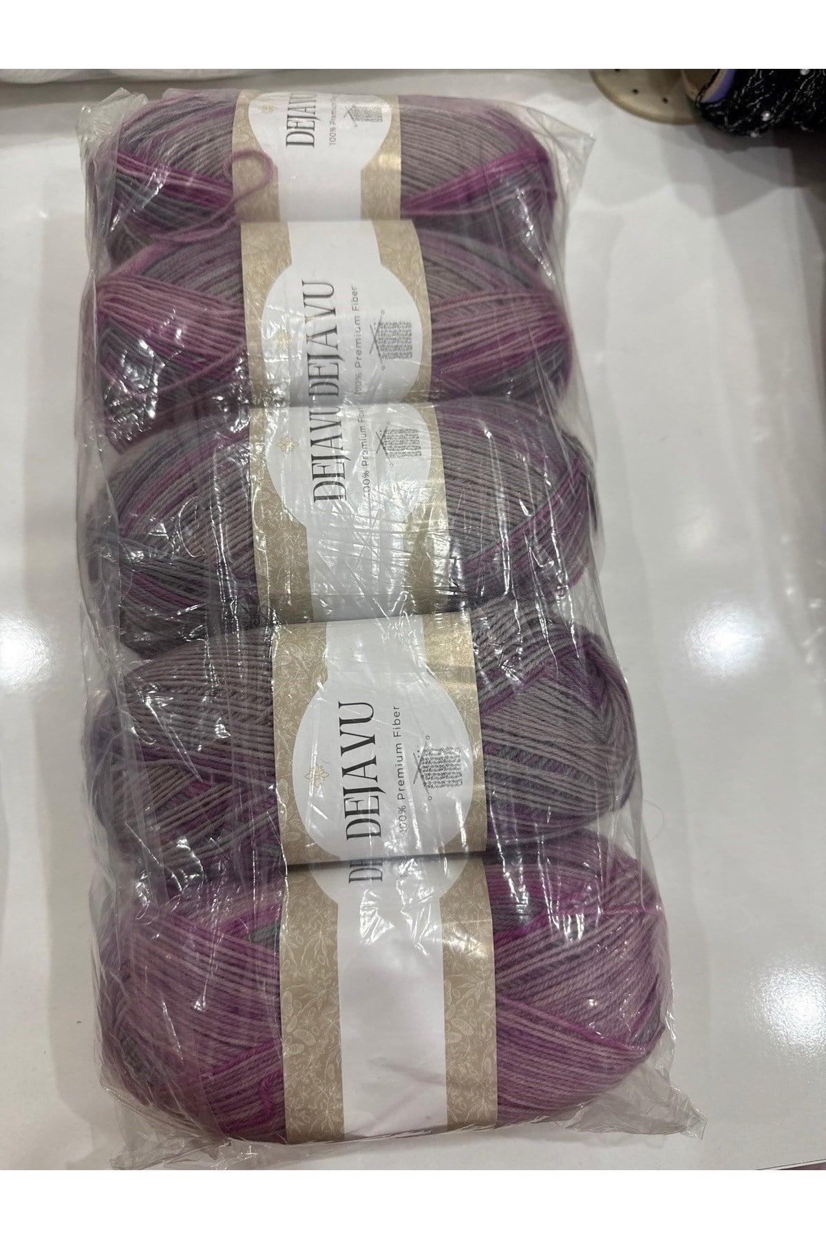 Etrofil ebruli yün ip (470-500 gram)